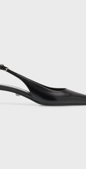 versace pin point leather kitten-heel pumps|Versace Pin Point Leather Kitten.